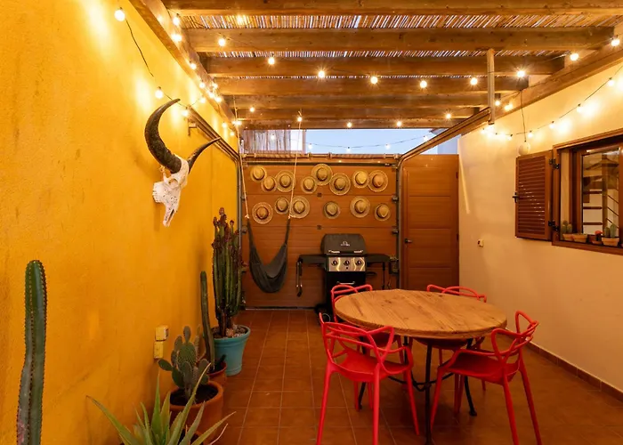 Casa Calderon Hondo, Design, Views&poll Lajares Сasa de vacaciones Corralejo